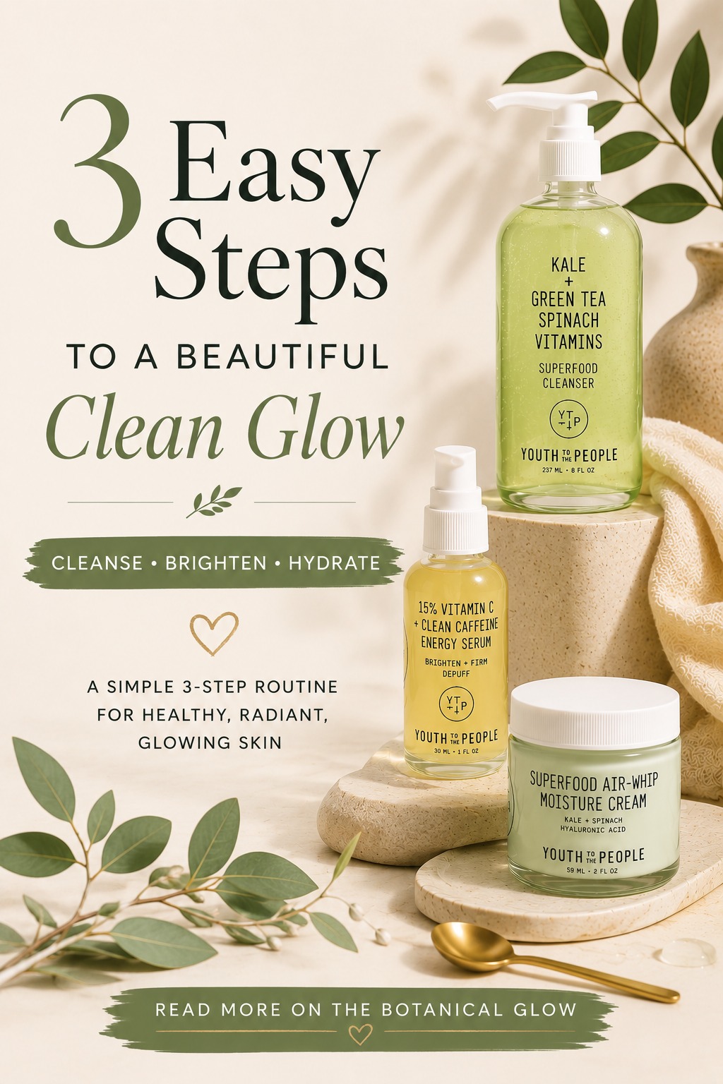 3 Easy Steps To A Beautiful Clean Glow