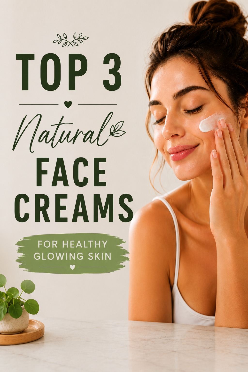 Top 3 Natural Face Creams For Healthy, Glowing Skin