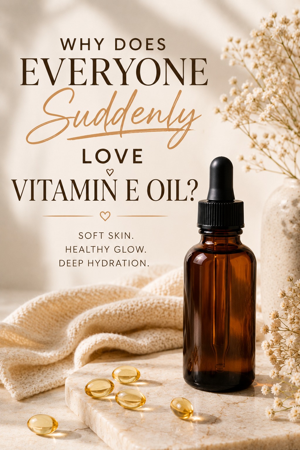 Why Does Everyone Suddenly Love Vitamin E Oil?