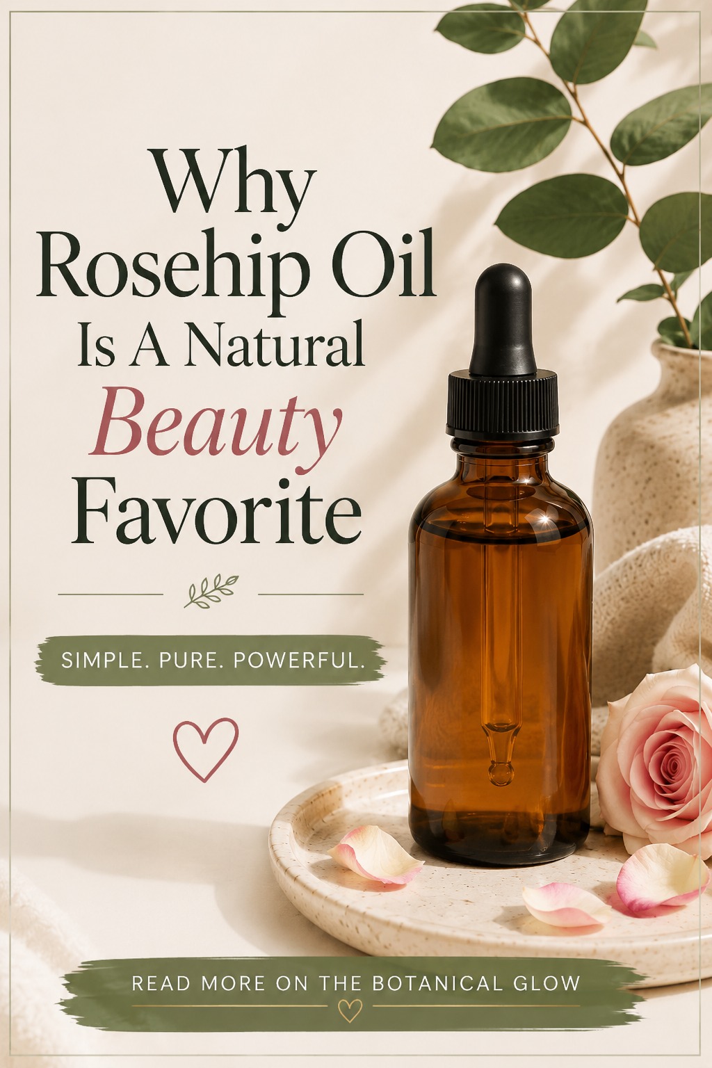 Why Rosehip Oil Is One of the Best Natural Beauty Secrets for Glowing Skin